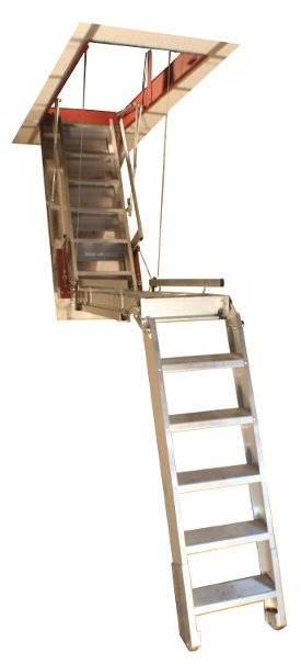 An application scenario or product detail of ceiling retracting steps - Image 13