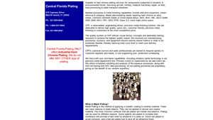 Central Florida Plating - Industrial Hard Chrome Plating