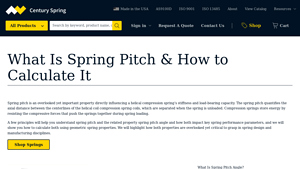 Century Spring - Helical Compression Springs