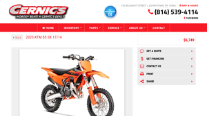 KTM - 85 SX 17/14 Dirtbike
