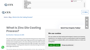 Cex Casting - Zinc Die Casting
