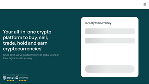 Screenshot of CEX.IO: Bitcoin & Cryptocurrency Exchange - Buy & Sell Crypto