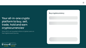 Screenshot of CEX.IO: Bitcoin & Cryptocurrency Exchange - Buy & Sell Crypto