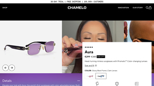 Chamelo - Aura Color-Changing Lenses