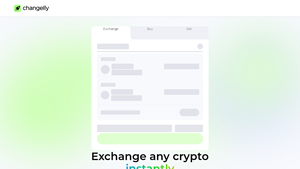Screenshot of Cryptocurrency Exchange - Crypto & Altcoin Swap Platform with ...