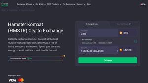 Screenshot of Exchange Hamster Kombat at the best price | Buy & Sell HMSTR Coin