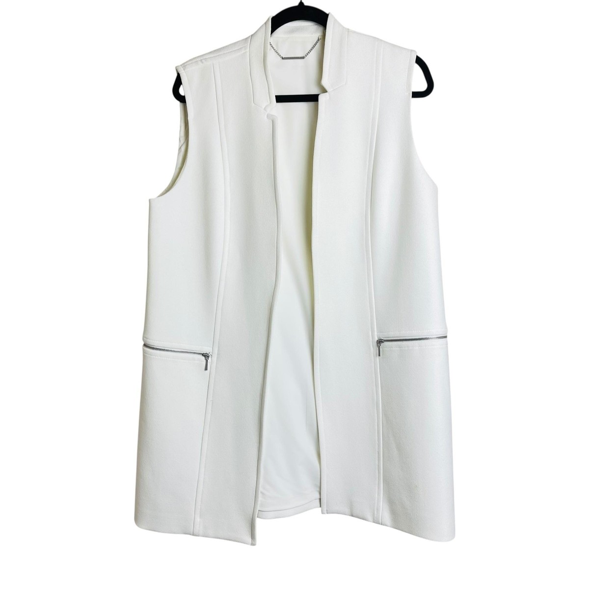 An application scenario or product detail of chaqueta de tela sin mangas larga - Image 12