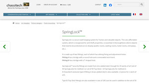 ChassiTech - SpringLock™ Secure Wall Hanging System