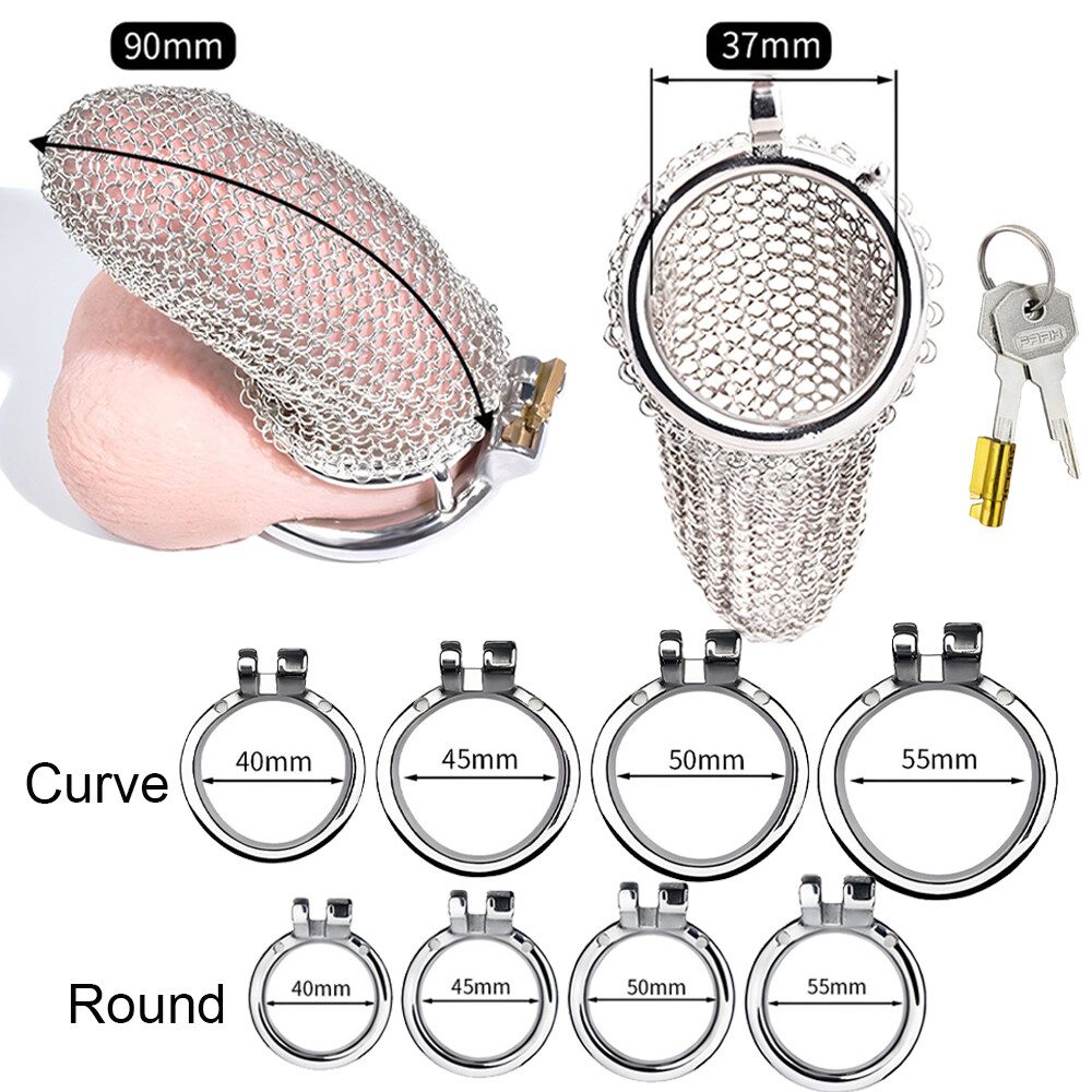An application scenario or product detail of chastity pouch fishnet - Image 8