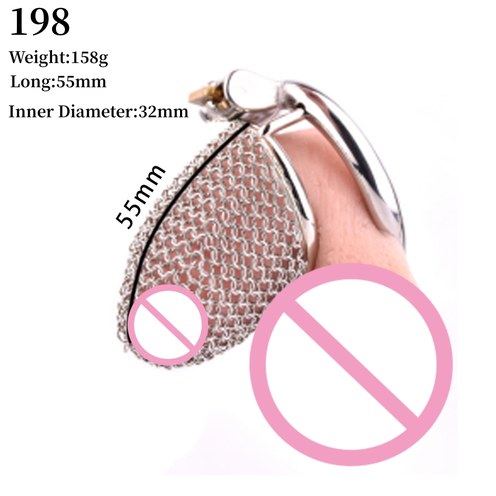 An application scenario or product detail of chastity pouch fishnet - Image 16