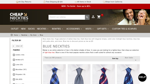 Cheap Neckties - Key Product Details