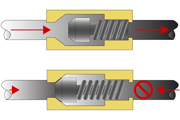 An application scenario or product detail of check valve internals - Image 17