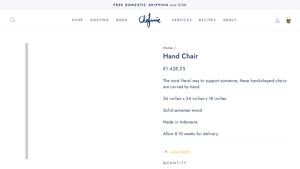 Chefanie - Hand Chair
