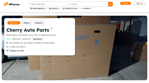 Cherry Auto Parts - Automotive Components