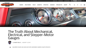 Chevy Hardcore - Mechanical Gauges