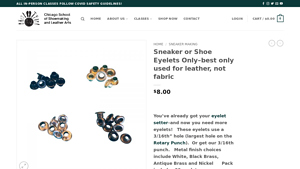 Chicago School of Shoemaking - Sneaker Eyelets Only