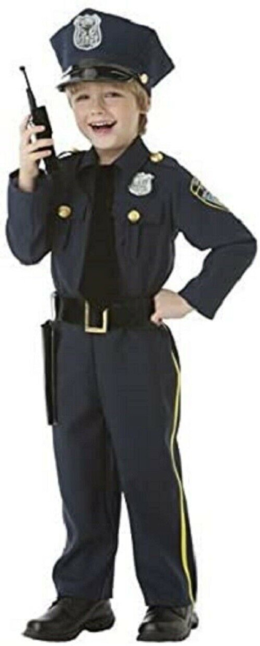 An application scenario or product detail of childrens policeman outfit - Image 17