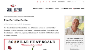 Chili Pepper Madness - Scoville Scale Guide