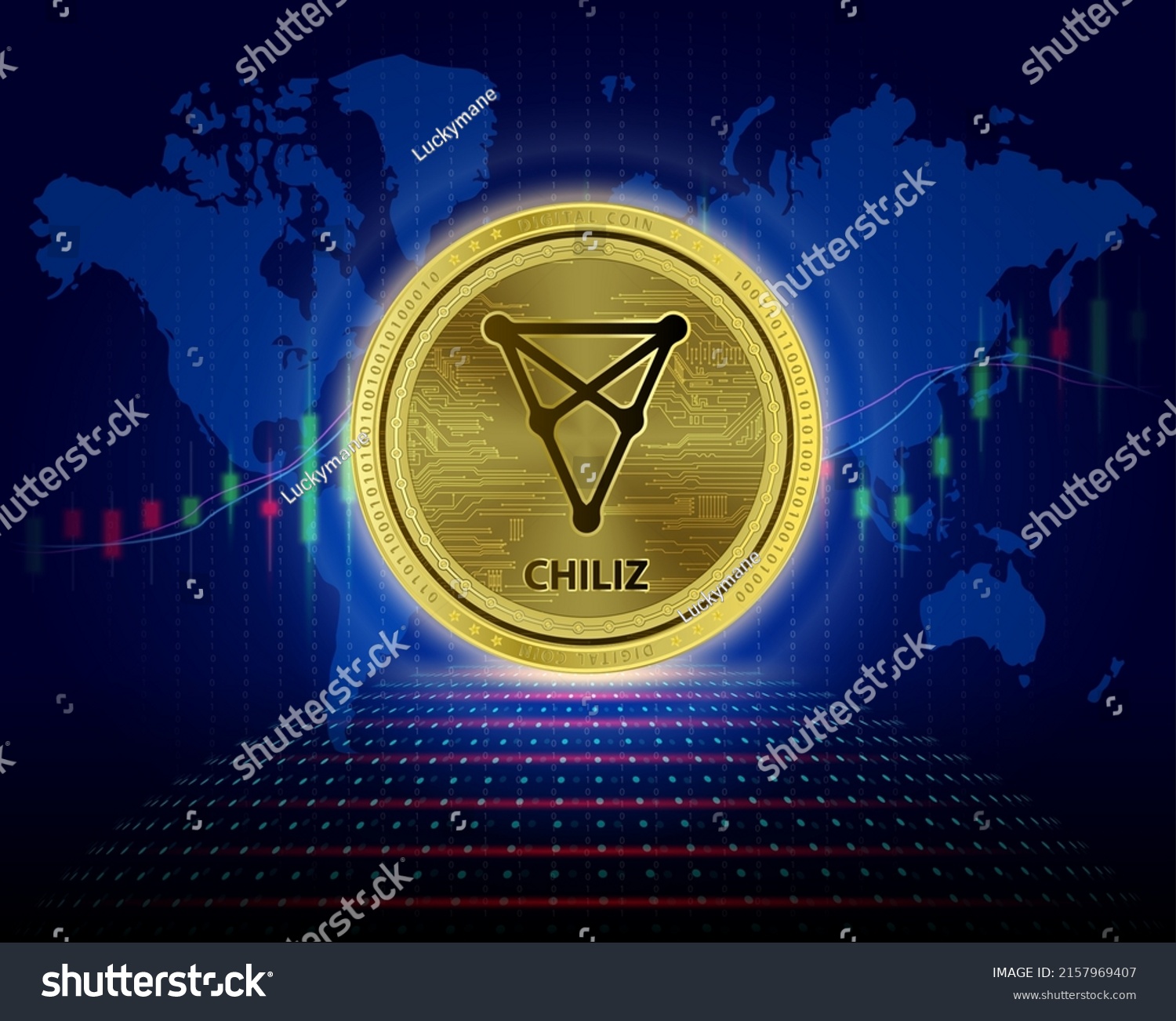 Featured image for chiliz coin - Chiliz Chz Coin 3d Vector Illustration ...