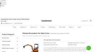 SHANDONG KEN STONE - Mini Excavators