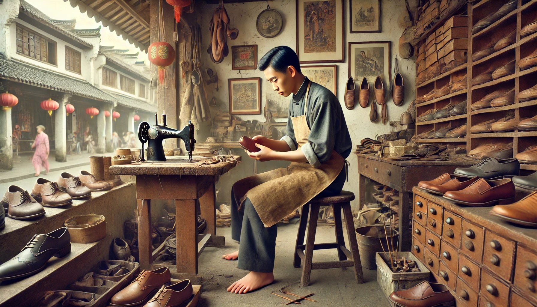An application scenario or product detail of chinese shoes - Image 9