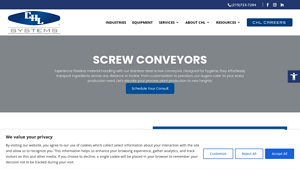 CHL Systems - Screw Conveyors