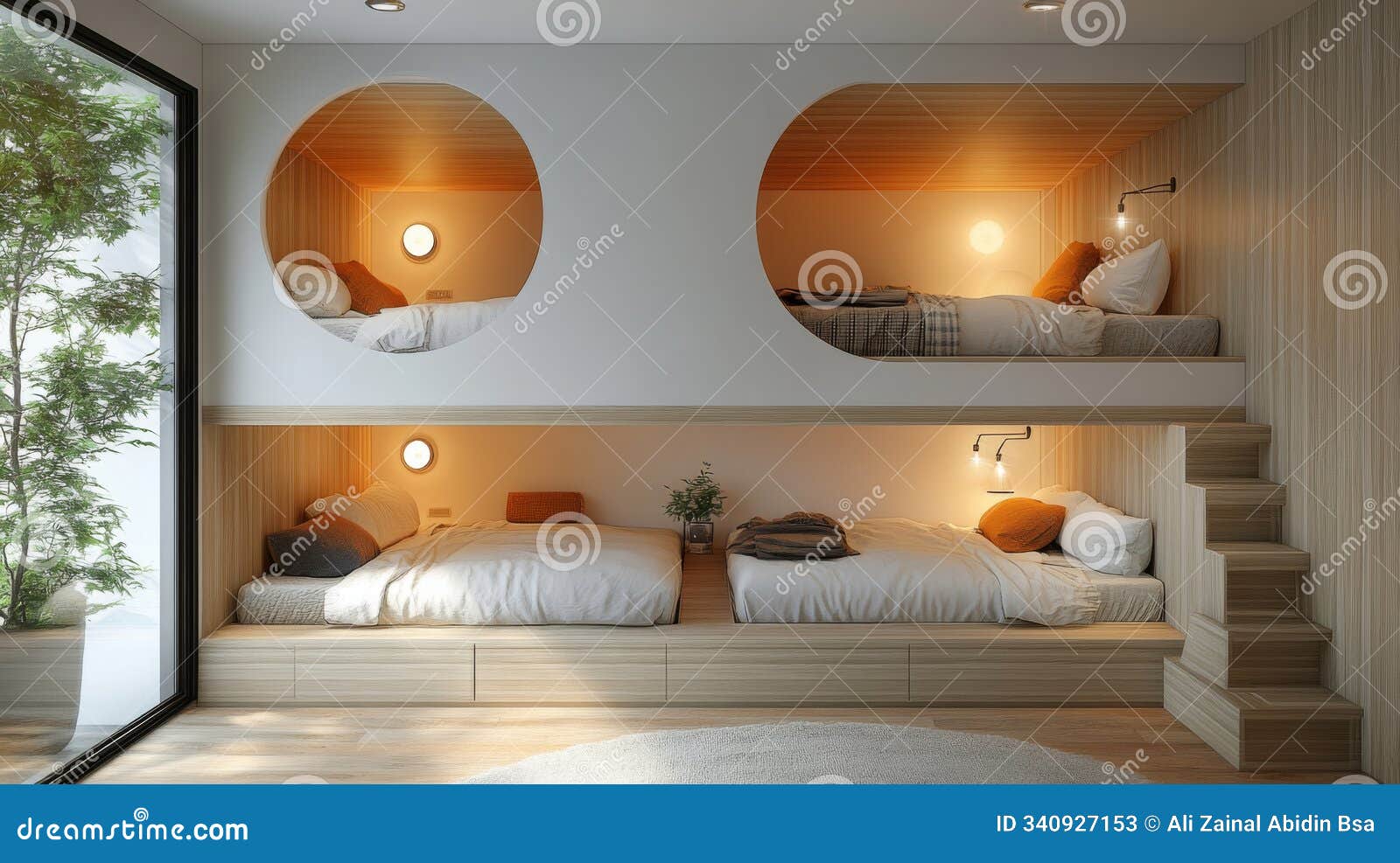 An application scenario or product detail of circular bunk bed - Image 7