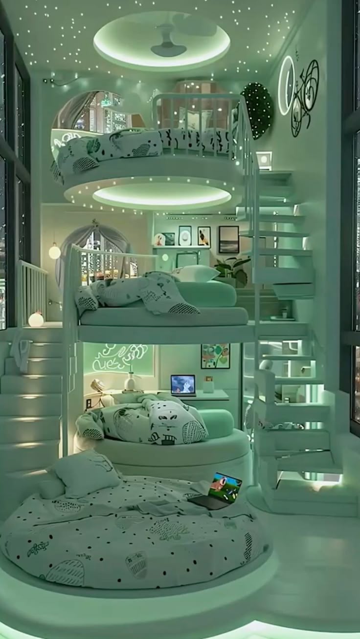 An application scenario or product detail of circular bunk bed - Image 10