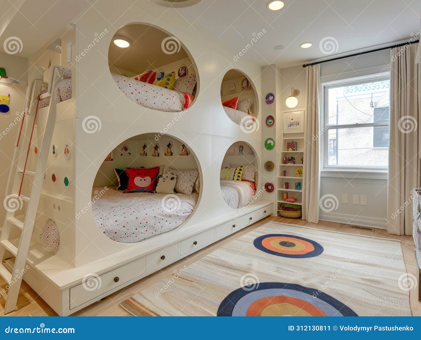 An application scenario or product detail of circular bunk bed - Image 14