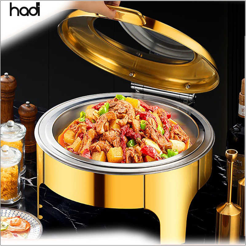 An application scenario or product detail of circular dish for hotel food - Image 3