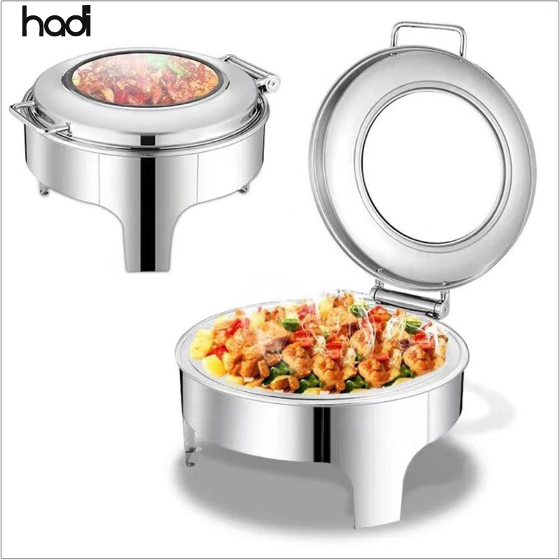 An application scenario or product detail of circular dish for hotel food - Image 18