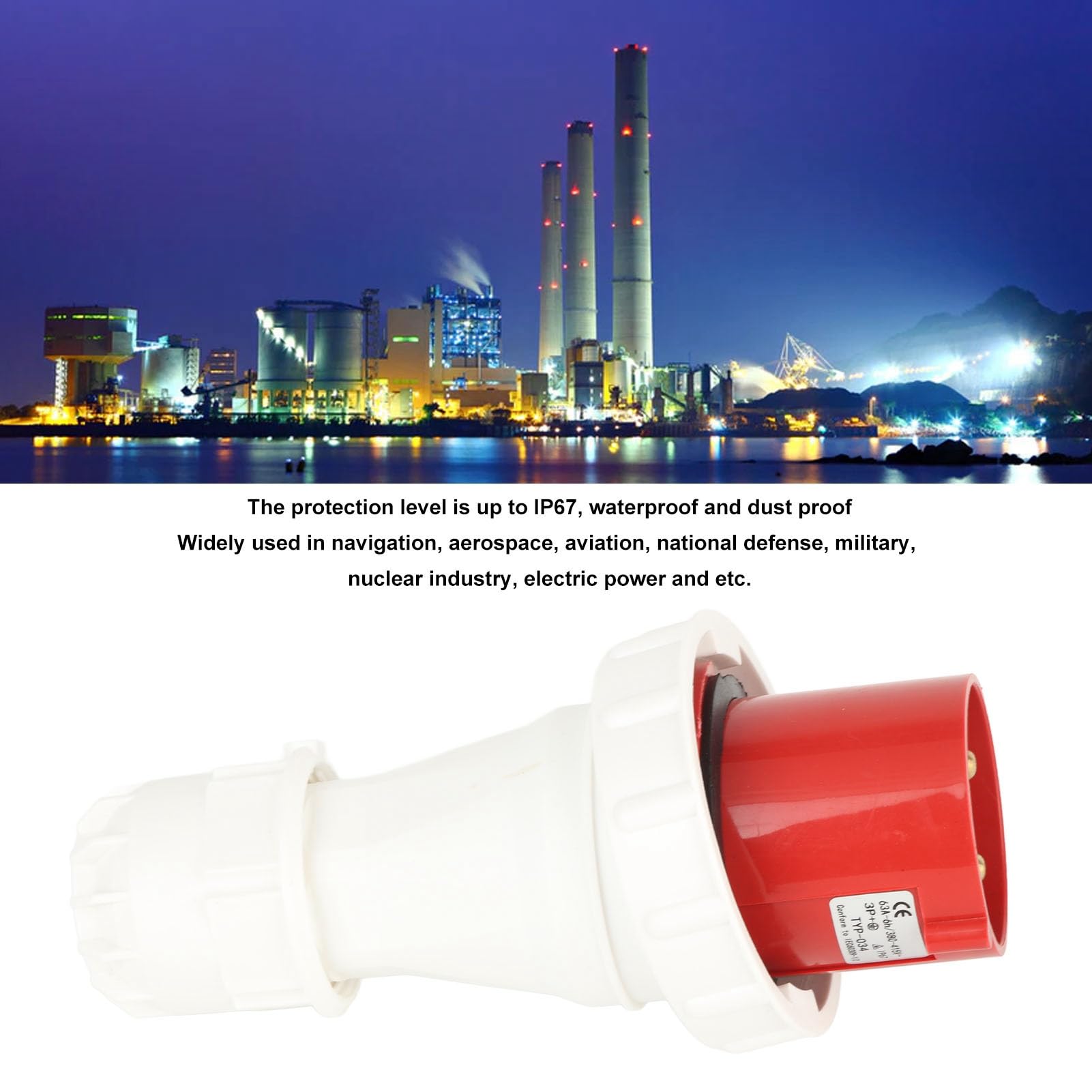 An application scenario or product detail of circular outlet plug - Image 22