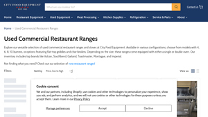 Vulcan - Commercial Restaurant Ranges