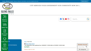City of Glens Falls - New York State Burn Ban