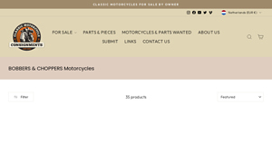 Classic Motorcycle - Vintage Bobbers