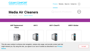 Clean Comfort - AM13 Media Air Cleaner