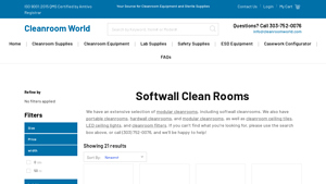 Cleanroom World - Softwall Cleanrooms
