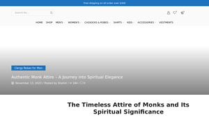 Clergy Wear Shop - Monastic Habits