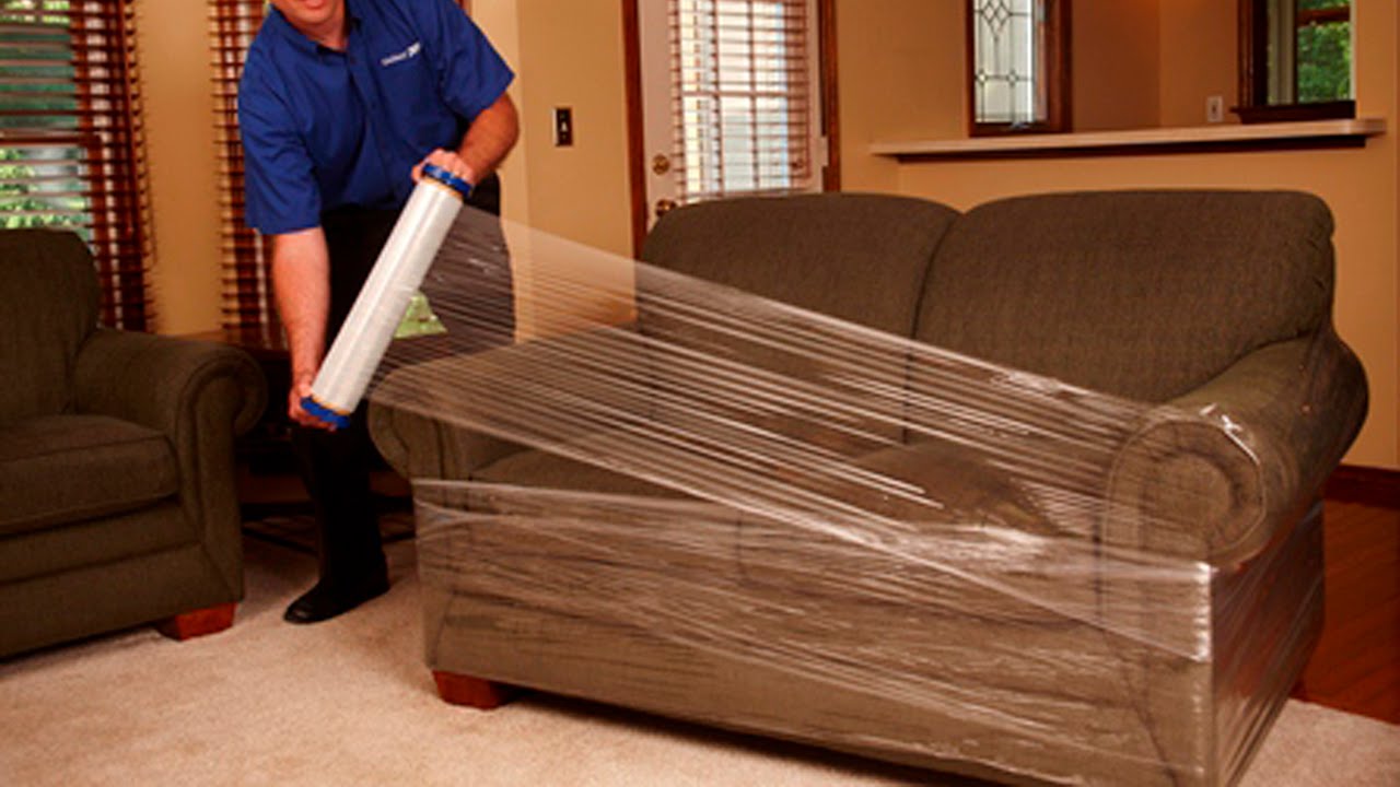 An application scenario or product detail of cling film for wrapping furniture - Image 14
