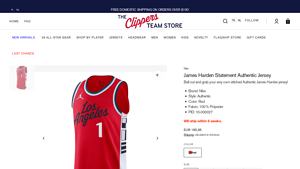 Nike - Authentic James Harden Jersey