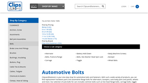 Clips and Fasteners - M10 Hex Head Flange Bolt