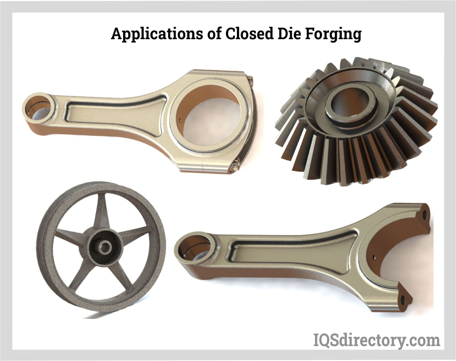 An application scenario or product detail of closed die forging - Image 1