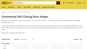 Closer Hinge - Waterson Multi-function Closer Hinge