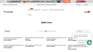 Cloudray - Optical Fiber Lens