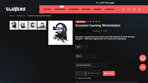 Cluvens - Scorpion Gaming Workstation
