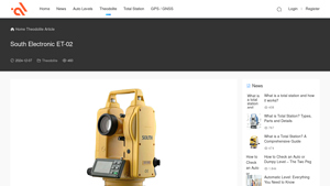 South Electronic - ET-02 Digital Theodolite