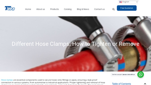 Cntopa - Worm Gear Hose Clamps