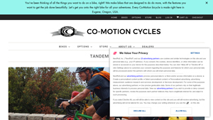 Co-Motion Cycles - Tandem Bikes