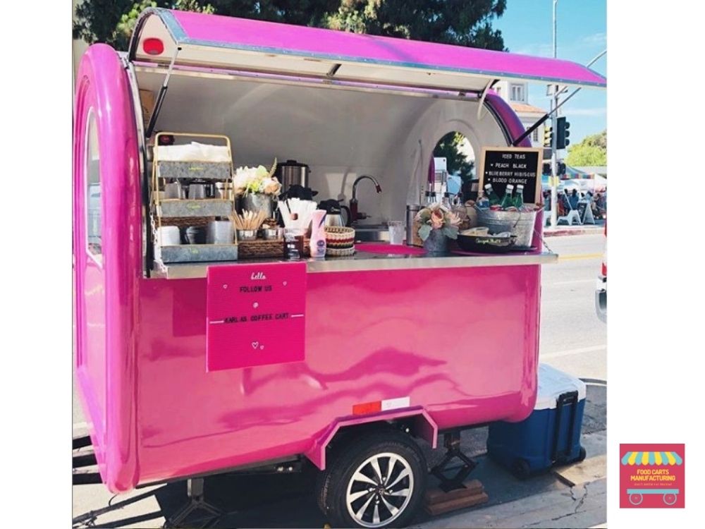 An application scenario or product detail of coffee cart for sale - Image 15