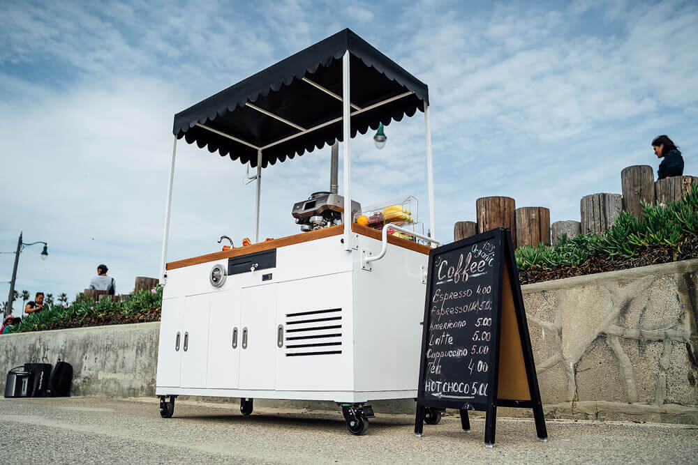 An application scenario or product detail of coffee cart for sale - Image 16